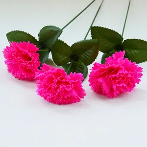 Artificial Wedding Decoration Flowers Box Gift Natural Beauty Carnation Soap Bath Flower Head