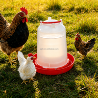 Abreuvoir automatique commercial pour volailles, capacité de 1,5L à 16L, en PVC, pour élevage de poulets de chair, système d'économie d'eau
