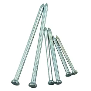Galvanised Concrete Nail China Factory Flat Head Steel Black Or Galvanised Magnetic Concrete Nail