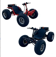 Go Kart Eléctrico Todoterreno en Oferta, con 1800w, Velocidad Máxima de 45km/H, para Niños y Adultos, Buggy para Derrapes, Entretenimiento al Aire Libre