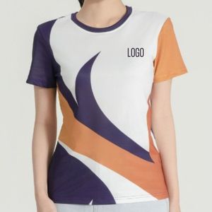 Vietnam Vente en gros O-Neck Hommes T-Shirt Logo personnalisé Impression Polyester T-shirt pour Hommes Femmes - Product Image 3