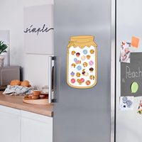 Bocal de récompense de biscuits magnétiques personnalisés en gros pour le conseil de classe