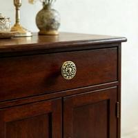 Poignée de meuble fantaisie en alliage de zinc, design paon, à trou unique, multicolore, style européen, pour cuisine, commode, armoire, villa, bureau