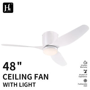 Ventilador de Techo Moderno de 42/52 Pulgadas para Dormitorio con Luz, 3 Aspas de ABS, Control Remoto para Uso Doméstico y Hotelero - Product Image 4