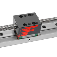 Micro-glissière FSK30 en aluminium, actionneur trapézoïdal miniature, rail de guidage linéaire motorisé, course de 50 à 300 mm, capacité de charge de 3 kg