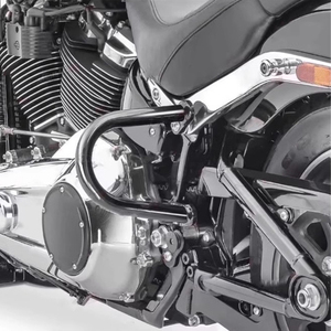 ด้านหลังสีดำเงาสำหรับรถมอเตอร์ไซด์แบบ <span class=keywords><strong>HD</strong></span> Lowrider ST สไตล์สโมสรกีฬาลื่นไถลใหม่ - Product Image 3