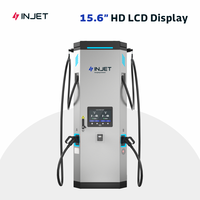 Chargeur DC modulaire 120-480 kW, normes CCS1/CCS2/NACS/GB/T, refroidissement par air/liquide |   INJET Ampax Pro Nouvelle énergie haute vitesse
