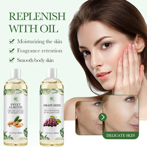 น้ำมันเมล็ดองุ่นบริสุทธิ์ 100% สำหรับบำรุงผิว ช่วยกระชับรูขุมขน ลดเลือนริ้วรอย พร้อมคุณสมบัติต้านอนุมูลอิสระ น้ำหนักเบา ชุ่มชื้น ขายส่งจำนวนมาก - Product Image 3