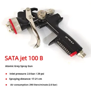 Алюминиевый распылитель для SATA 100 BP 2,5 калибра - Product Image 2