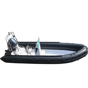 CE Certificate 6.8m Patrol Rigid Hull Hypalon RIB Inflatable Boats For Sale