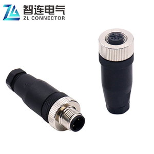 Conector de Ensamblaje Hembra y Macho Acode M12 de 12 Pines para Cables de 4-6 mm y 6-8 mm de Diámetro - Product Image 2