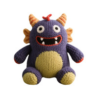 Jouets en peluche de renard tricotés à la main personnalisés en gros poupées en peluche lapin animal à tricoter jouet en peluche à tricoter