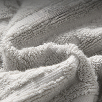 Luxury Hotel Grade 100% Cotton Bath Towels Thick Soft Absorbent Wholesale Custom Towel Set