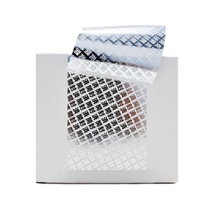 Etiqueta Adhesiva de Vinilo Plateado Personalizada, Duradera, Desechable, con Sello de Garantía, Rollo de Etiquetas Adhesivas - Product Image 6