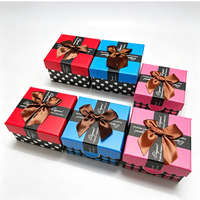 Caja de Reloj con Diseño de Corazón para el Mes de Septiembre, Estuche de Regalo para Relojes de Pareja, Caja de Exhibición de Joyería con Lazo, Proveedor Mayorista