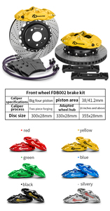 Kit de pinza de freno MXLGT6 de alta calidad, 6 pistones grandes con disco de 355/380/405MM para Volkswagen F30/F31/F32/F33/F34/F36/E46/E90/E92 - Product Image 4
