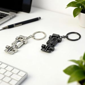 Porte-clés F1 en métal, modèle de voiture de course, cadeau spécial pour fans, amis, famille, amoureux, idéal pour les fêtes - Product Image 5