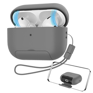 Funda Protectora Magnética de Color Sólido para AirPods Pro 2 y AirPods 4, Cubierta de Silicona Suave para Auriculares Bluetooth de Apple - Product Image 4