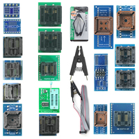 XGecu 22 adaptateurs pour programmeur T48 pour EPROM T48 [TL866-3G] Programmeur à 22 adaptateurs, meilleur que TL866II Plus