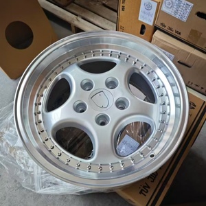 Rines de Aleación Fundida en Stock 5x130 de 18 Pulgadas, 8/9.5J ET50, Cóncavos con Garganta Profunda Color Plata para Porsche 964 Fuchs 993 912 <span class=keywords><strong>911</strong></span> <span class=keywords><strong>944</strong></span> - Product Image 6
