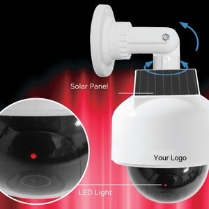 HILYNN Factory Direct Outdoor Waterproof Home <strong>Security</strong> <strong>Camera</strong> Simulation Wireless Solar High-Speed Ball <strong>Fake</strong> <strong>Camera</strong> Plastic - Product Image 2
