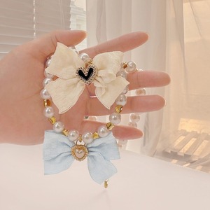 Collar de perlas específico para gatos, collar para gatos, adorno para el cuello de gatos, bufanda para gatitos, accesorio para perros, adorno para el cuello - Product Image 2