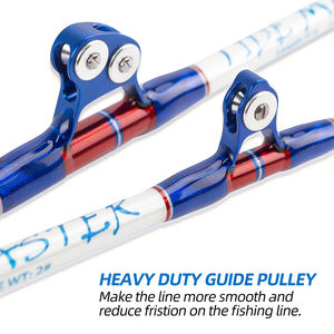 Canna da Pesca <span class=keywords><strong>Marina</strong></span> 100LBS con Guide Pac Bay per Tonno e Squalo, Pesca d'Altura in Acqua Salata - Product Image 3