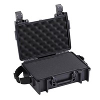 Étui portable en ABS rigide A-3613, étanche IP67, antichoc, anti-poussière, avec sangle réglable, pour appareil photo, micro, appareils électriques, OEM, ROHS