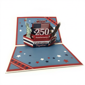 3D Pop-Up Card Us Anniversary Greeting Card <b>Paper</b> Modern Birthday Gift - Product Image 4