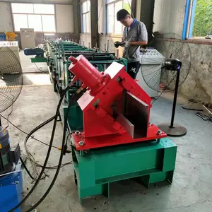 Manufacture High Quality Automatic Roof Gutter Channel For Photovoltaic Cold Roll Forming Machine