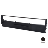 Cartouche de ruban noir LQ310 12,7 mm x 14 m compatible avec l'imprimante matricielle EP-SON LQ-310 S015639 S015634