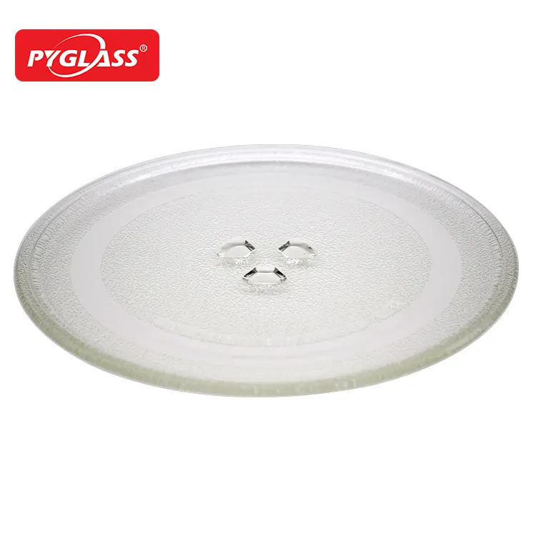 Utiz Universal Microwave Turntable Glass Plate with 3 Fixers Points 255 mm 
