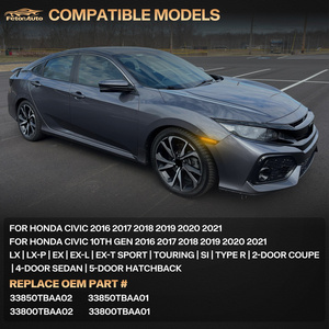 Luces indicadoras de señal de marcador lateral delantero LED para <span class=keywords><strong>Honda</strong></span> Civic 10th Gen Sedan Hatchback Coupe Signals repetidor lámparas - Product Image 4