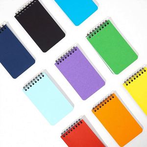 Cute Handmade Customized Stationery Notebooks <b>Journal</b> Colorful Spiral PU Leather Hardcover A4 Size Daily Note Students Custom - Product Image 2
