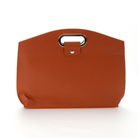 Maletín de Cuero PU de Gran Capacidad, con Logotipo Personalizado, Moderno, para Portátil, Bolso de Mano para Hombre