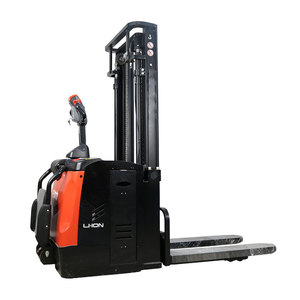 כניסות חדשות 110v 220v 1ton 1.5ton 1.6ton 2.5m 3.5m 1.5m ארוך מזלג הרמת מלגזה מזרן משאית קטן סוללה חשמלי מלגזה - Product Image 1