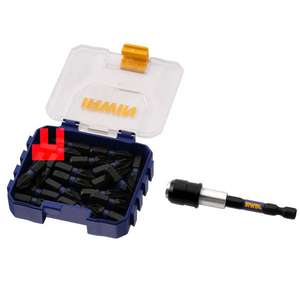 Irwin-ชุดบิต Pozidriv ประสิทธิภาพสูงส่งผลกระทบต่อ IW6061416 (21ชิ้น) -ซ็อกเก็ต5054905247911กระทบกระเทือนและอุปกรณ์เสริม - Product Image 1