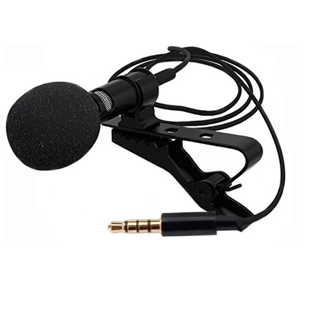 Professional GW-510M 3.5mm Lavalier Lapel Microphone High Sensitive Gaming Lavalier Microphone for Lapel