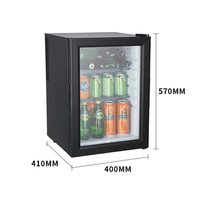 High-end Hotel <strong>Mini</strong> bar Refrigerator Electric Silent 40L Hotel <strong>Room</strong> <strong>Mini</strong> bar <strong>Fridges</strong> Energy Saving Low Noise Glass Door - Product Image 2