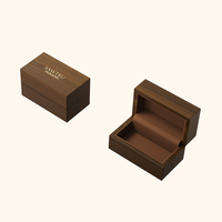 Boîte d'emballage de parfum en bois de luxe à couvercle rabattable, étui de présentation en bois personnalisé avec logo pour plusieurs flacons de parfum, vente en gros