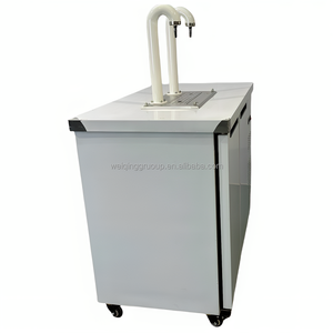 เครื่องจำหน่ายกาแฟอัตโนมัติพร้อมระบบจ่ายนม วัสดุสแตนเลส - Product Image 1