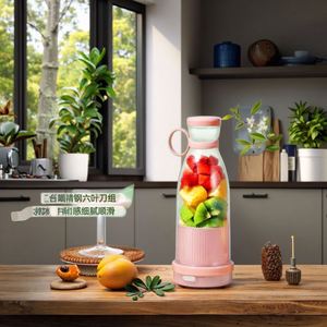 Macon Bear Mini Manual Juicer <b>Small</b> Portable Household Muck Juice Separator PP Plastic Juicer <b>Cup</b> Original Juicer - Product Image 2