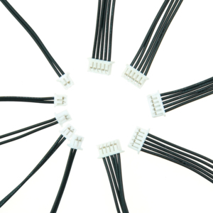Câble de raccordement interne pour équipement médical, faisceau de câbles Molex 51146 personnalisé en longueur et couleur, 4 broches, pas de 1,25 mm, câble à sertir plaqué or - Product Image 6