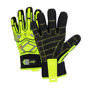 Guante de extraccion guantes anti-impacto de rescate trabajo seguridad impacto impermeable de caucho trabajo aparejo extracción guantes - Product Image 1