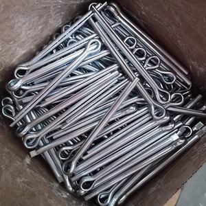 หมุดสแตนเลสแบบแยก304 316หัวสดใสตัวยึด DIN94สะพายไหล่มี <span class=keywords><strong>ISO1234</strong></span>ตรงจากโรงงาน - Product Image 1