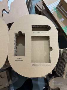 Caja de Embalaje de <span class=keywords><strong>Cartón</strong></span> con Diseño de Panal de Abeja Multicapa Ovalada Personalizada para Difusor de Aroma, Fragancia y Aceites Esenciales, Caja de Regalo - Product Image 3