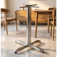 Base de table en acier inoxydable pour cafés, hôtels, restaurants occidentaux LQ-E69