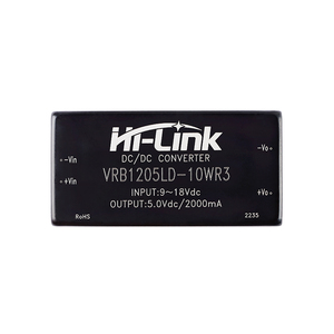 Convertisseur DC-DC Hi-Link, alimentation isolée non régulée, module d'alimentation 12V vers 5V, VRB1205LD-10WR3 - Product Image 1