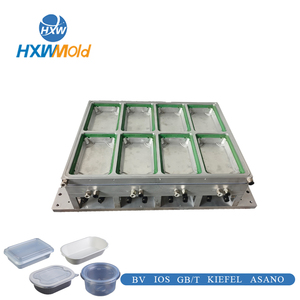 Moule de thermoformage en aluminium multicouche pour plateaux à viande de churrasco avec canaux de drainage du sang - Product Image 4