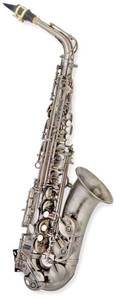 Saxophone alto en Mi bémol avec électrophones, laqué or, ressorts américains, coussinets en cuir <span class=keywords><strong>italien</strong></span> - Product Image 3